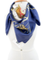 Lenço Hermès Spring Silk Printed Dark Blue Vintage - comprar online