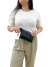 Clutch Saint Laurent Bill Pouch Ziptop Logo All Black