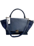 Bolsa Céline Trapeze Calfskin e Suede Navy Blue