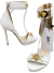 Sandália Versace Medusa Branca 34Br