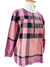 Camisa Burberry Brit Tunic Pink Checked Cotton Tam.P na internet