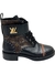 Bota Louis Vuitton Wonderland Boyish Ranger Monograma 37Br