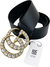 Cinto Gucci GG Marmont Crystals Maxi Tam.85 - comprar online
