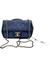 Bolsa Chanel Graphic Flap Calfskin Small Azul e Preta - comprar online