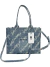 Bolsa Balenciaga Hardware Small Denim Scribble Logo