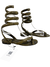 Rasteirinha Bottega Veneta Spiral Snake 33BR - comprar online