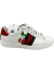 Tênis Gucci Ace Cherry Logo Web Branco 3435BR