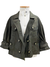 Jaqueta Burberry London Crop Jacket Verde Militar Tam.M - comprar online