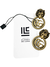Brinco Gucci Double G Lion Head Snap Earrings - comprar online