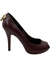 Peep Toe Louis Vuitton Oh Really! Vinho 35Br