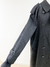 Trench Coat Burberry Preto e Xadrez Tam.G - Brechó Closet de Luxo