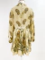 Vestido Dior Linen Ecru Printed Tam.M - comprar online