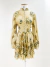 Vestido Dior Linen Ecru Printed Tam.M