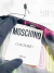 Vestido Moschino Jupe Mi-Longue Tools Print Preto Tam.M - Brechó Closet de Luxo