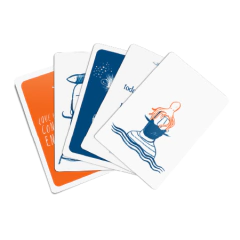 CARTAS TINKUY-¿QUĖ HACE UN HOMBRE CON UNA SARDINA EN LA CABEZA? - comprar online