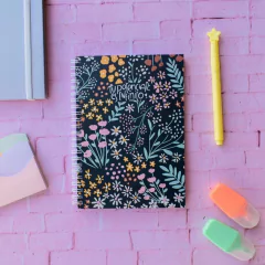 Cuaderno A5 tapa blanda anillado - tu potencial