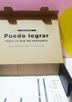 Caja verdadero desafío con cuaderno tapa dura - comprar online