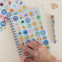 SET DE STICKERS PARA CUADERNO - comprar online