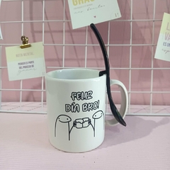 Taza de feliz dia bro