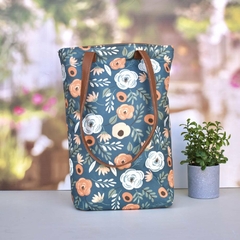 bolso matero flores