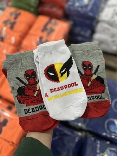 Medias soquetes Deadpool y Wolverine