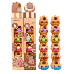 Set 6 resaltadores Capibara