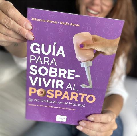 Libro "Guía para sobrevivir al postparto (¡y no colapsar en el intento!)"
