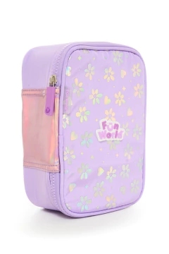 Cartuchera FUN WORLD RECTANGULAR - LOVELY (VIOLETA) fw