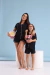 Imagem do PIJAMA INFANTIL AMERICANO MENINO OU MENINA - PRETO C/ BRANCO