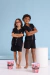 PIJAMA INFANTIL AMERICANO MENINO OU MENINA - PRETO C/ BRANCO