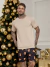 PIJAMA MASCULINO CURTO NATAL DAVI - S.CAPIVARA E B.BEGE - comprar online