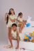 PIJAMA AMERICANO ESTAMPADO SARA - COELHO AMARELO - loja online