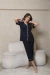 PIJAMA AMERICANO CAPRI ISADORA- PRETO C/BEGE - loja online
