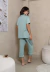 PIJAMA AMERICANO CAPRI ISADORA- VERDE PISTACHE na internet