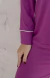PIJAMA LONGO AMERICANO NEW ANNE - FÚCSIA VIOLETA - loja online