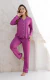 PIJAMA LONGO AMERICANO NEW ANNE - FÚCSIA VIOLETA - comprar online