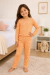PIJAMA INFANTIL MANGA LONGA E CALÇA PARKER - LUA SALMON - comprar online