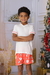 PIJAMA INFANTIL GOLA V NATAL MENINO OU MENINA - ORANGE - comprar online