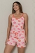 PIJAMA ALÇA ESTAMPADO LUA - BEIJO - comprar online
