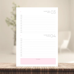 (Escolha - BPD 1DPP SDJ 2026 c/ horas) Miolo de Agenda Datada 2026 1DPP SDJ A5 354 páginas 75g - comprar online