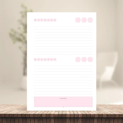 (Escolha - BPD 2DPP Não Datada s/ horas) Miolo de Agenda Datada Não 2026 2DPP A5 228 páginas 90g - comprar online