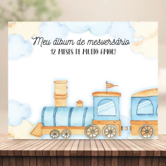 (Brinquedos Aquarelados - 18,5x23,58cm - 180g) Miolo Impresso Livro de Mesversário com 100 páginas 180g 18,5x23,5cm - comprar online