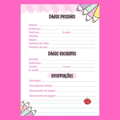 (Lina Neutra - Rosa 2dpp - somente dias letivos) Miolo de Agenda Escolar Permanente 2DPP A5 168 páginas 90g - comprar online