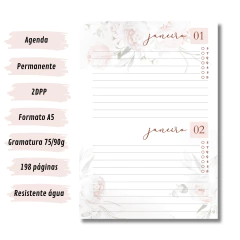 (Believe Perm. 2dpp s/ versículos) Miolo de Agenda A5 Perm. 2dpp 198 páginas - comprar online