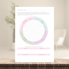 (Escolha - Planner BPD Horizontal Não Datado) Miolo de Planner Não Datado A5 90g 260 páginas - loja online