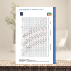 (CORES ORIGINAIS - Menino - Clean - com borda) Miolo de Caderneta de Vacina 112 páginas A5 90g Sétima edição REVISADA 2025 - loja online
