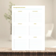 (Fofa 2026 Master 2dpp com horas) Miolo de Agenda Datada 2026 2DPP 17x23cm 238 páginas 75g - loja online