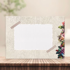 (Álbum Vintage sem texto - 180g) Miolo Impresso Álbum Vintage 18x26cm 180g 86 páginas na internet