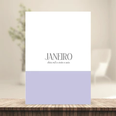 (Lilás - Harmonia 2026 c/obs c/horas) Miolo de Agenda Datada 2026 1DPP A5 418 páginas 75g