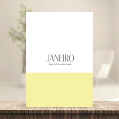 (Amarelo - Harmonia 2026 c/obs c/horas) Miolo de Agenda Datada 2026 1DPP A5 418 páginas 75g